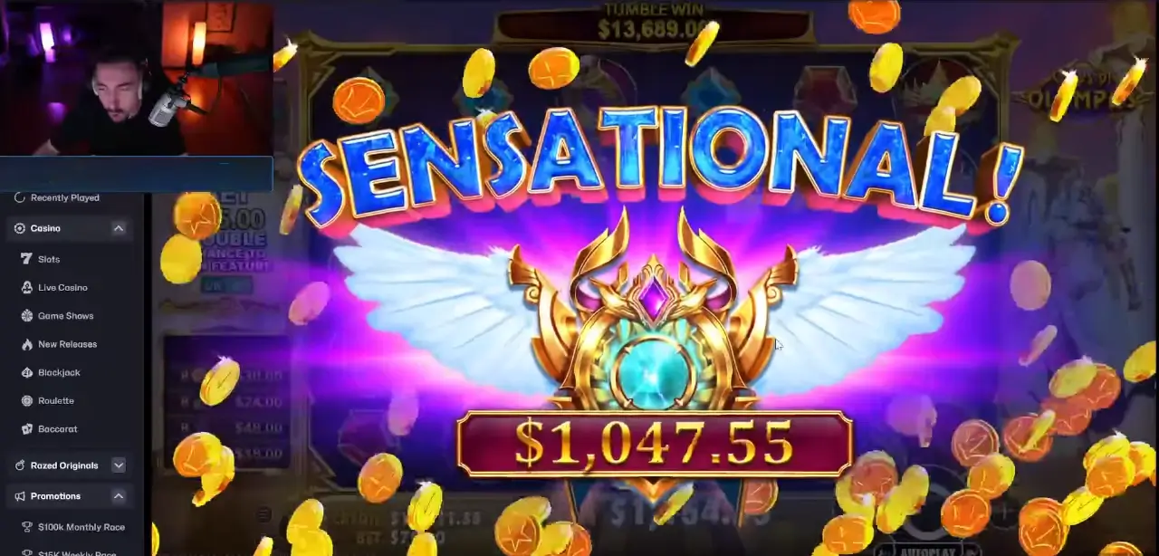 Scurrows Big Slot Win Moment